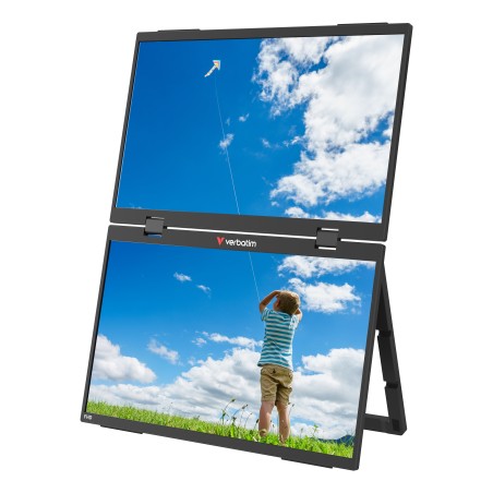 Verbatim Portable 15.6" FHD Dual
